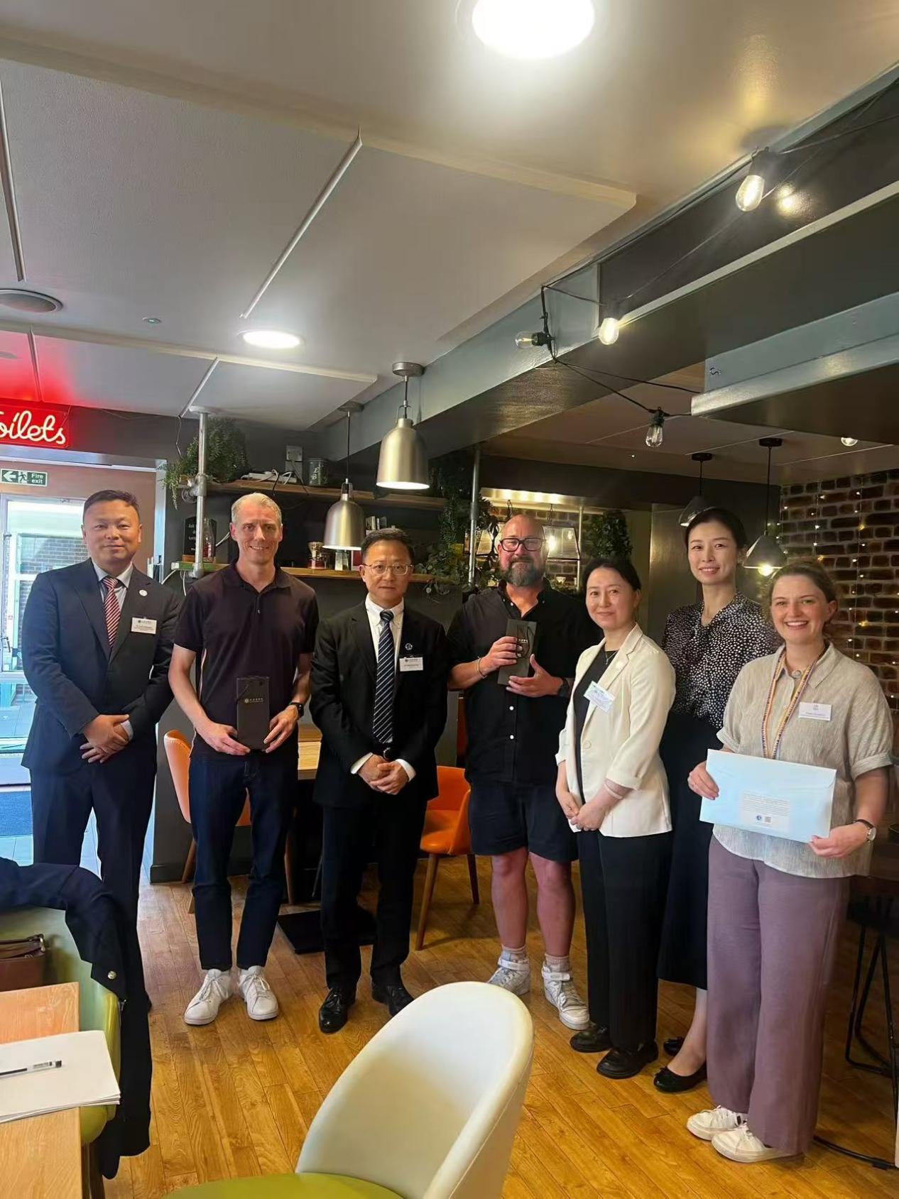 校领导团组到访英国萨塞克斯大学