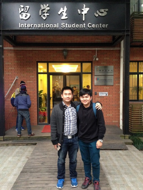 我校两名外国留学生顺利完成上海市外国留学生预科学院第一学期学习