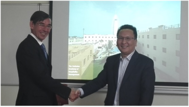 我校代表团一行到访阿联酋酒店管理学院