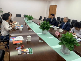 美国东新墨西哥州立大学副校长一行来访