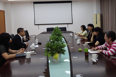 英国City & Guilds高层来校洽谈合作