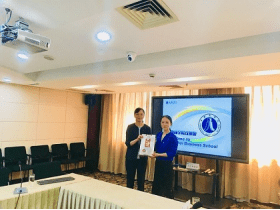 接待台湾大叶大学管理学院一行