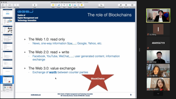 加拿大多伦多大学线上专业课程项目在商务信息学院首次开展