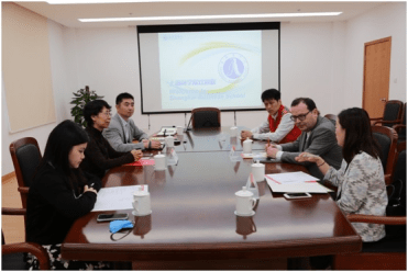 法国马恩河谷大学副校长一行访问我校