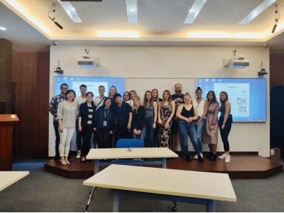 德国布曼博士学院师生一行到我校交流访问