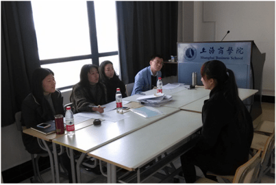 财经学院海外交流生面试成功举行