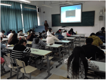 2015年我校学生赴英国北安普顿大学交流项目英语内测顺利举行