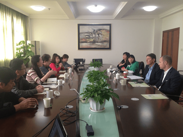 意大利米兰新美术学院与美国圣达菲艺术设计大学校长一行到访我校