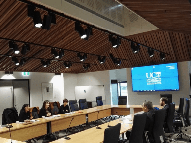 赴坎特伯雷大学、詹姆斯•库克大学交流