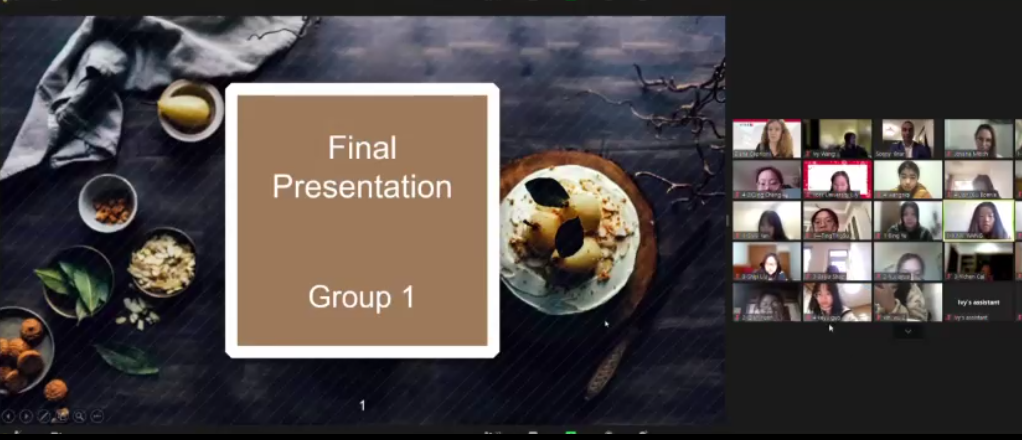 食品192 个人小结 王馨漪