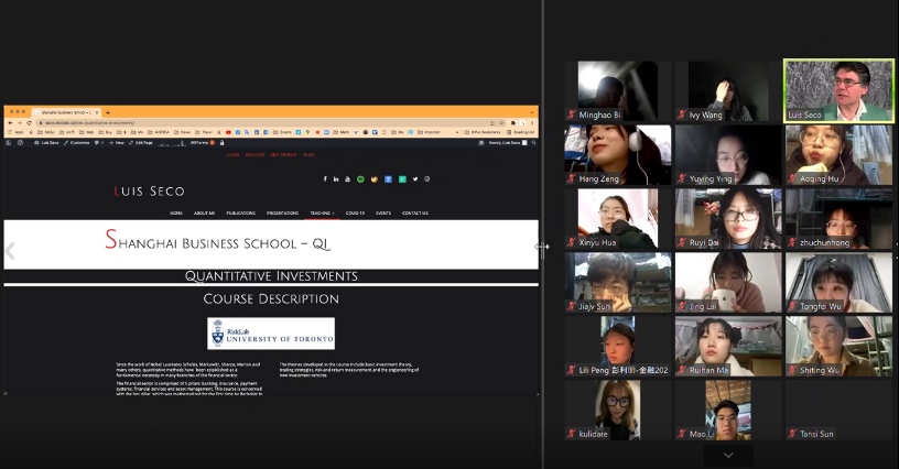 Formal opening of online specialized course Fundamentals of Quantitative Investment offered by the University of Toronto