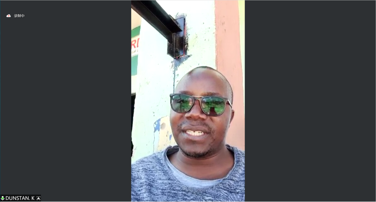 Speech by participant representative