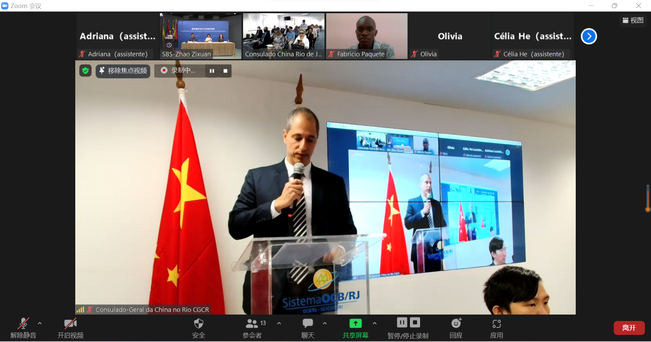 Speech by the Brazilian participant representative