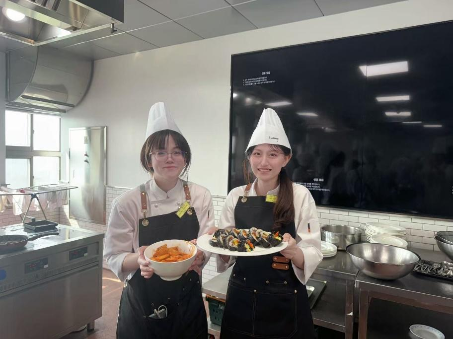 赴韩烹饪交流学习小结——卜晴雨